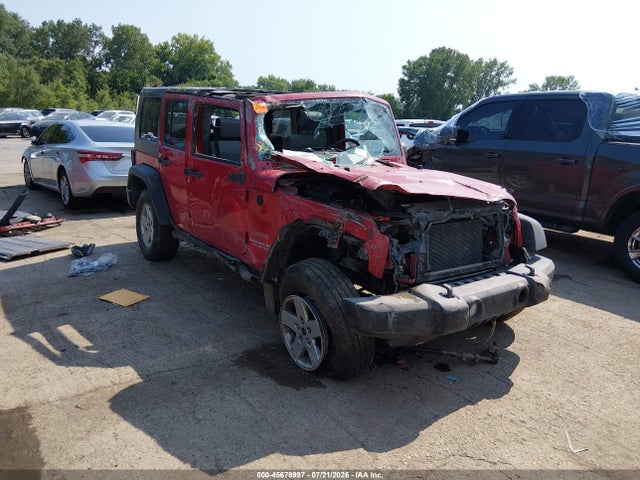 Продажа на аукционе авто 2010 Jeep Wrangler Unlimited Sport, vin: 1J4BA3H10AL209821, номер лота: 45678997