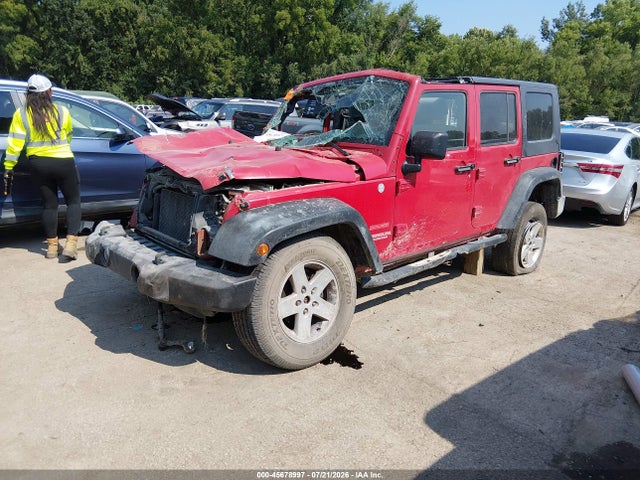 Продажа на аукционе авто 2010 Jeep Wrangler Unlimited Sport, vin: 1J4BA3H10AL209821, номер лота: 45678997