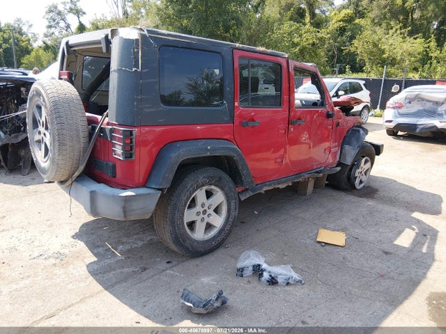 Продажа на аукционе авто 2010 Jeep Wrangler Unlimited Sport, vin: 1J4BA3H10AL209821, номер лота: 45678997