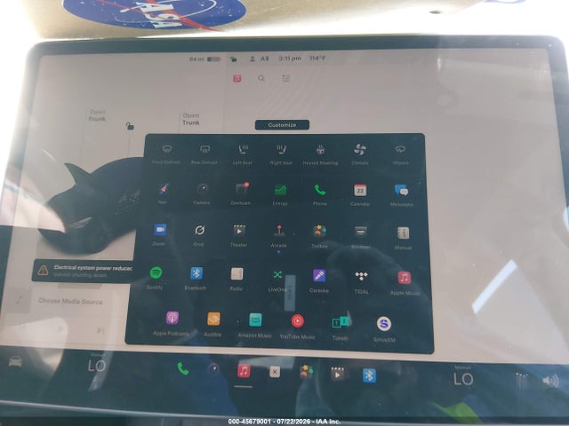 45679001 :رقم المزاد ، 7SAYGAEEXRF204685 vin ، 2024 Tesla Model Y Long Range Dual Motor All-wheel Drive مزاد بيع