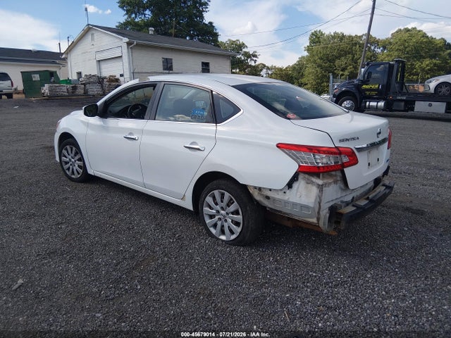 2014 Nissan Sentra Fe+ S/fe+ Sv/s/sl/sr/sv მანქანა იყიდება აუქციონზე, vin: 3N1AB7AP5EY259148, აუქციონის ნომერი: 45679014