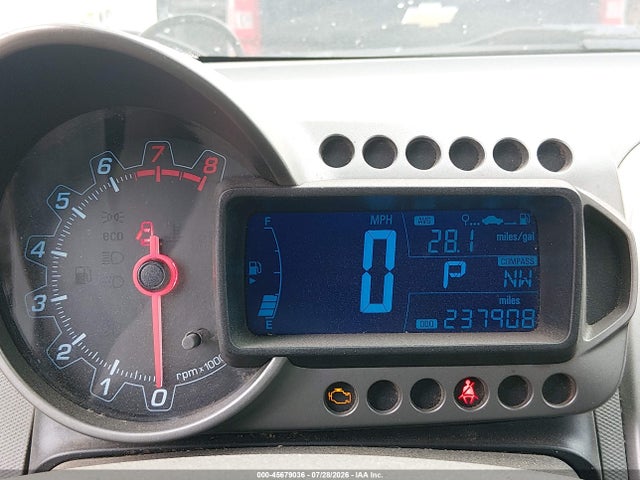 1G1JC6SG7E4101845 Chevrolet Sonic Lt Auto