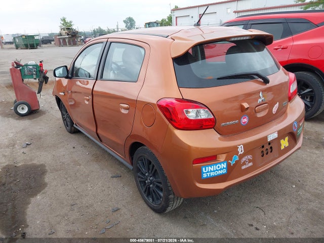 2020 Mitsubishi Mirage Gt/le მანქანა იყიდება აუქციონზე, vin: ML32A5HJ8LH005519, აუქციონის ნომერი: 45679051