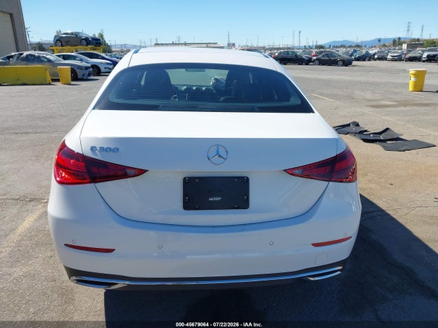 45679064 :رقم المزاد ، W1KAF4GBXSR268835 vin ، 2025 Mercedes-benz C 300 مزاد بيع
