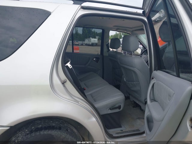 45679072 :رقم المزاد ، 4JGAB54E11A289351 vin ، 2001 Mercedes-benz Ml 320 مزاد بيع