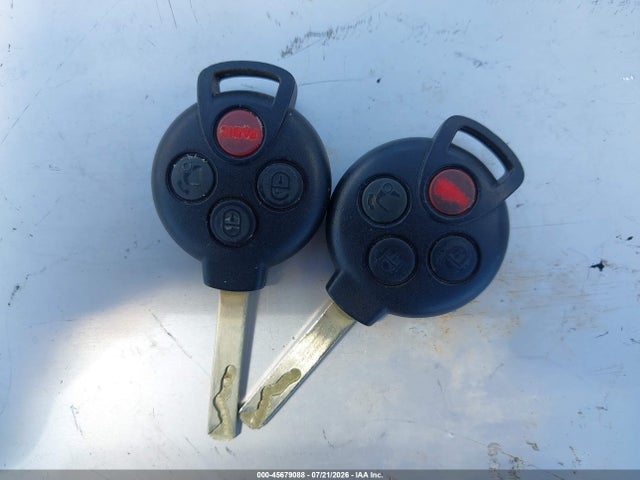 2010 Smart Fortwo Passion/pure მანქანა იყიდება აუქციონზე, vin: WMEEJ3BA0AK378014, აუქციონის ნომერი: 45679088