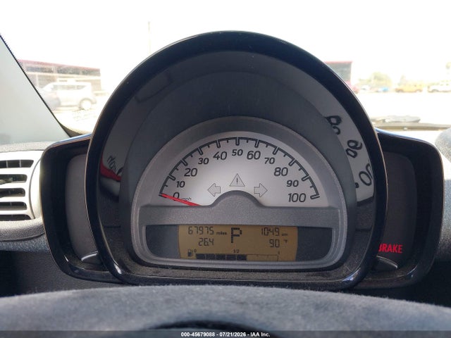 2010 Smart Fortwo Passion/pure მანქანა იყიდება აუქციონზე, vin: WMEEJ3BA0AK378014, აუქციონის ნომერი: 45679088