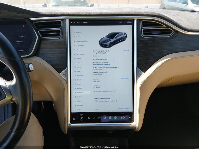 45679097 :رقم المزاد ، 5YJSA1E44FF103892 vin ، 2015 Tesla Model S 85d/p85d مزاد بيع