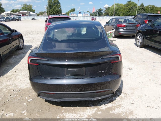 45679102 :رقم المزاد ، 5YJ3E1EB4SF959890 vin ، 2025 Tesla Model 3 Long Range All-wheel Drive مزاد بيع