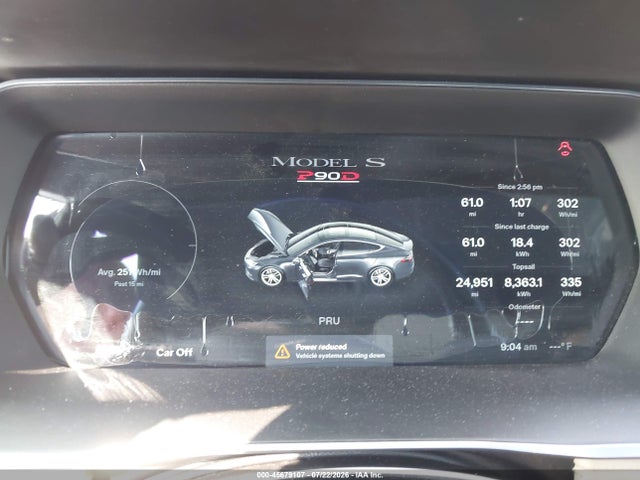 Aukcja sprzedaży 2015 Tesla Model S 85d/p85d, vin: 5YJSA1E47FF110674, numer aukcji: 45679107