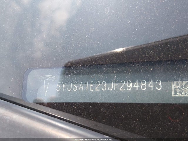 Aukcja sprzedaży 2018 Tesla Model S, vin: 5YJSA1E23JF294843, numer aukcji: 45679114