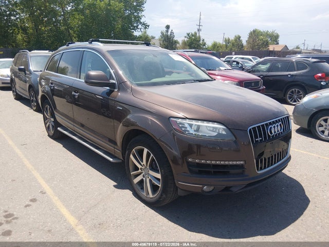45679119 :رقم المزاد ، WA1LGAFE6FD025028 vin ، 2015 Audi Q7 3.0t Premium مزاد بيع