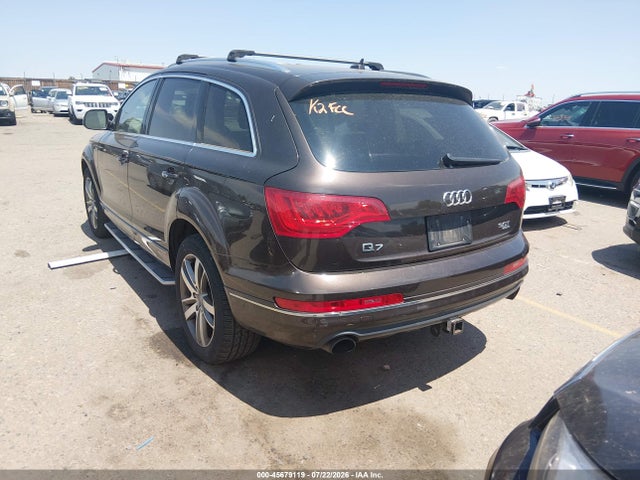 Продаж на аукціоні авто 2015 Audi Q7 3.0t Premium, vin: WA1LGAFE6FD025028, номер лоту: 45679119