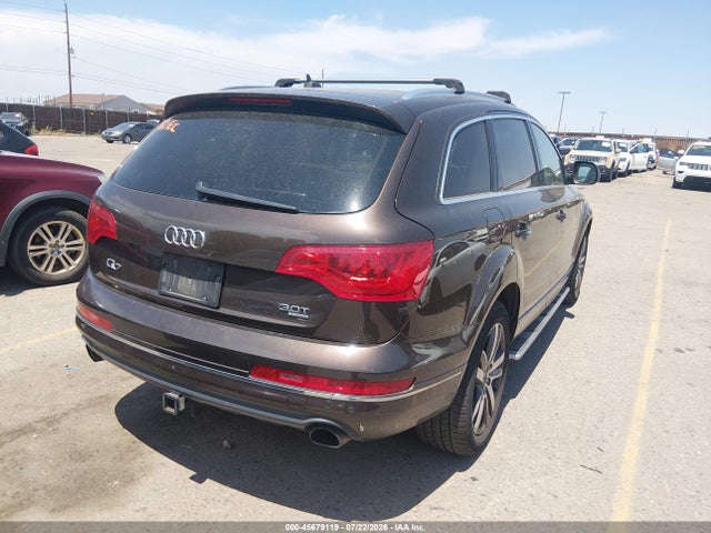 Продаж на аукціоні авто 2015 Audi Q7 3.0t Premium, vin: WA1LGAFE6FD025028, номер лоту: 45679119