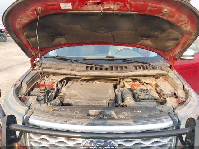 45679169 :رقم المزاد ، 1FM5K8HT9GGB80539 vin ، 2016 Ford Explorer Platinum مزاد بيع