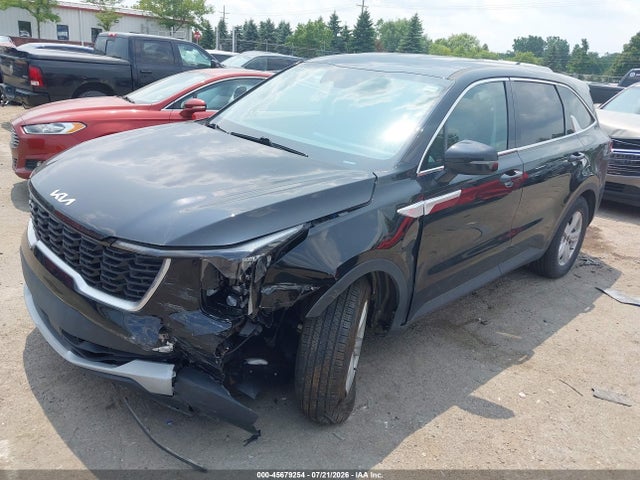 2025 Kia Sorento Lx მანქანა იყიდება აუქციონზე, vin: 5XYRG4JC2SG349869, აუქციონის ნომერი: 45679254