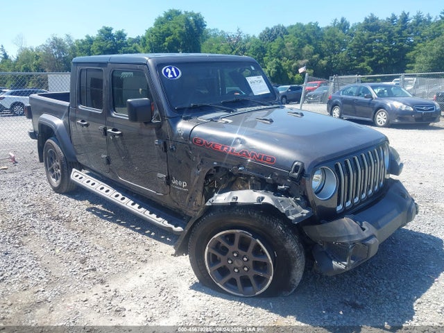 45679285 :رقم المزاد ، 1C6HJTFGXML548508 vin ، 2021 Jeep Gladiator Overland 4x4 مزاد بيع