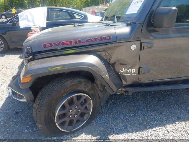 45679285 :رقم المزاد ، 1C6HJTFGXML548508 vin ، 2021 Jeep Gladiator Overland 4x4 مزاد بيع
