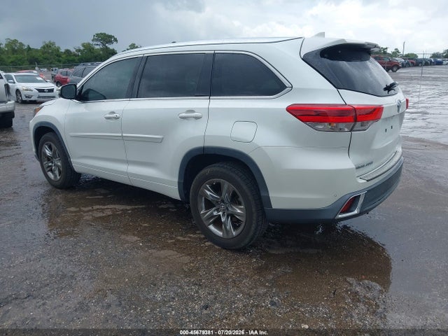 2018 Toyota Highlander Limited Platinum მანქანა იყიდება აუქციონზე, vin: 5TDYZRFHXJS265923, აუქციონის ნომერი: 45679381