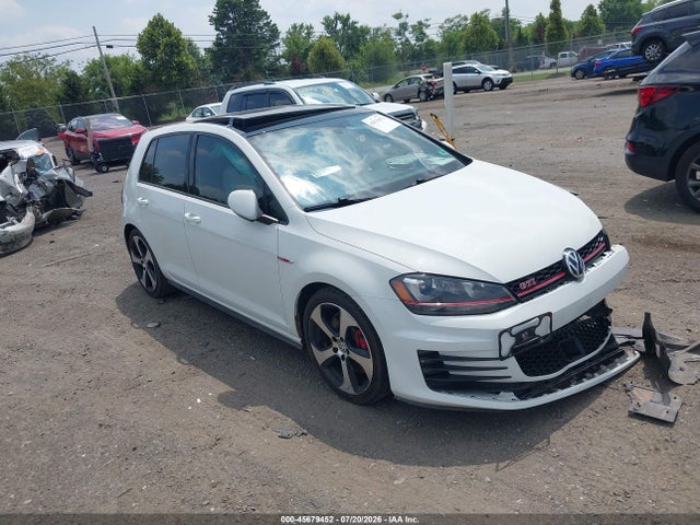 Aukcja sprzedaży 2017 Volkswagen Golf Gti Autobahn 4-door/s 4-door/se 4-door/sport 4-door, vin: 3VW447AU0HM052587, numer aukcji: 45679452