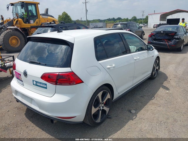 Продаж на аукціоні авто 2017 Volkswagen Golf Gti Autobahn 4-door/s 4-door/se 4-door/sport 4-door, vin: 3VW447AU0HM052587, номер лоту: 45679452