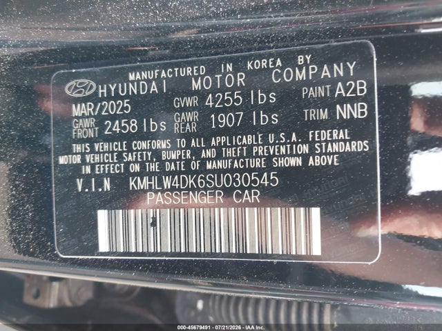 Hyundai ELANTRA N 2025 KMHLW4DK6SU030545 Image 9