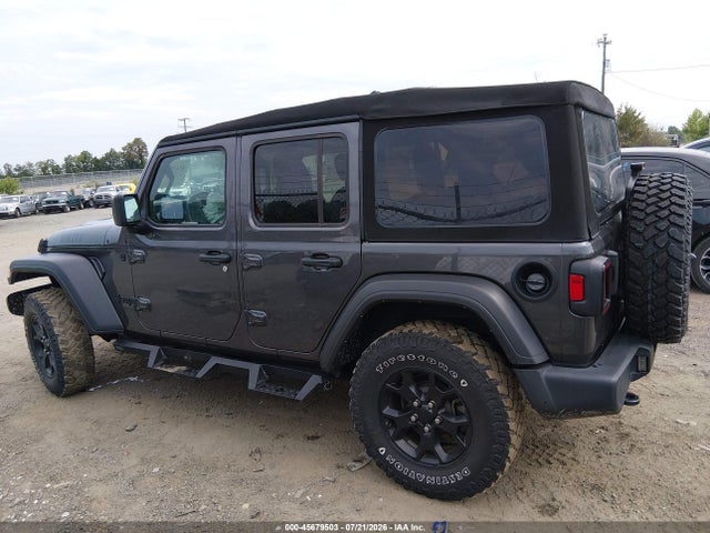 2022 Jeep Wrangler Unlimited Willys 4x4 მანქანა იყიდება აუქციონზე, vin: 1C4HJXDG1NW216086, აუქციონის ნომერი: 45679503