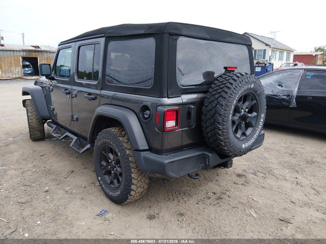 2022 Jeep Wrangler Unlimited Willys 4x4 მანქანა იყიდება აუქციონზე, vin: 1C4HJXDG1NW216086, აუქციონის ნომერი: 45679503