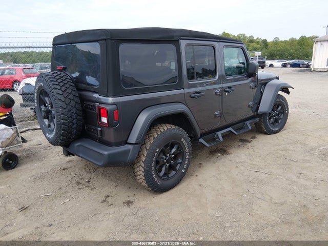 2022 Jeep Wrangler Unlimited Willys 4x4 მანქანა იყიდება აუქციონზე, vin: 1C4HJXDG1NW216086, აუქციონის ნომერი: 45679503