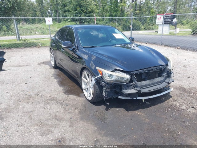 2014 Infiniti Q50 Sport მანქანა იყიდება აუქციონზე, vin: JN1BV7AP5EM689907, აუქციონის ნომერი: 45679507