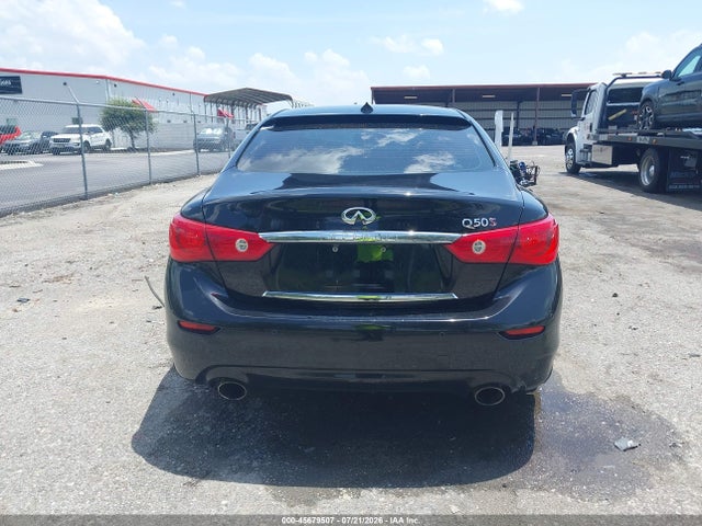 Продажа на аукционе авто 2014 Infiniti Q50 Sport, vin: JN1BV7AP5EM689907, номер лота: 45679507