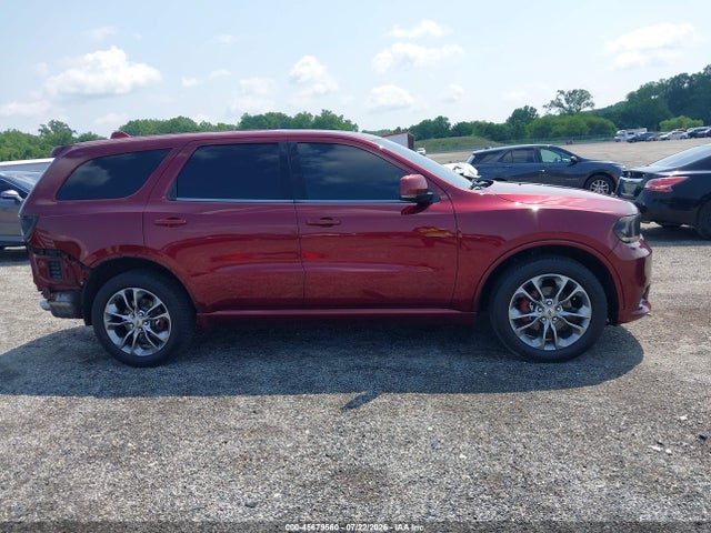2019 Dodge Durango Gt Plus Awd მანქანა იყიდება აუქციონზე, vin: 1C4RDJDG5KC633524, აუქციონის ნომერი: 45679560