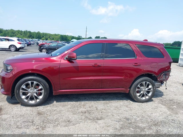 2019 Dodge Durango Gt Plus Awd მანქანა იყიდება აუქციონზე, vin: 1C4RDJDG5KC633524, აუქციონის ნომერი: 45679560