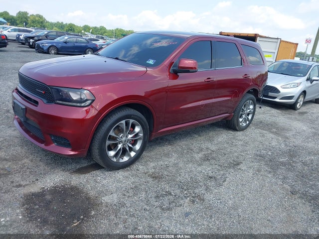 2019 Dodge Durango Gt Plus Awd მანქანა იყიდება აუქციონზე, vin: 1C4RDJDG5KC633524, აუქციონის ნომერი: 45679560