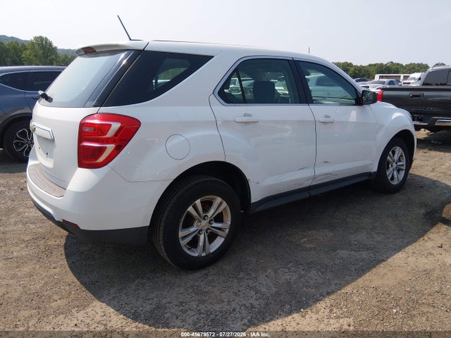 Auction sale of the 2017 Chevrolet Equinox Ls, vin: 2GNALBEK0H1505478, lot number: 45679572