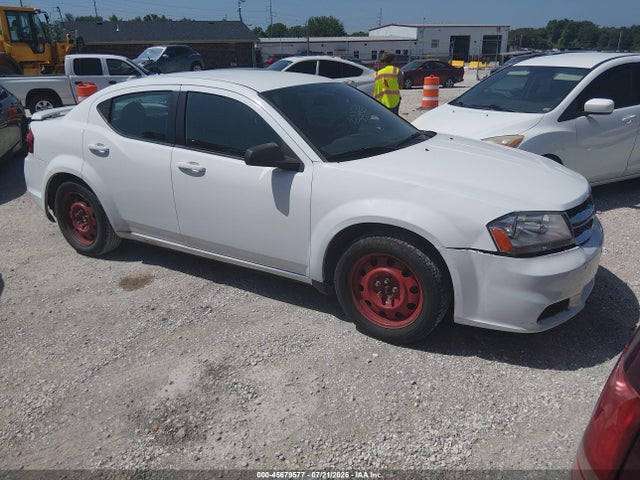 Aukcja sprzedaży 2013 Dodge Avenger Se, vin: 1C3CDZAB1DN627289, numer aukcji: 45679577