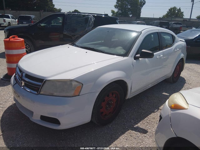 Aukcja sprzedaży 2013 Dodge Avenger Se, vin: 1C3CDZAB1DN627289, numer aukcji: 45679577