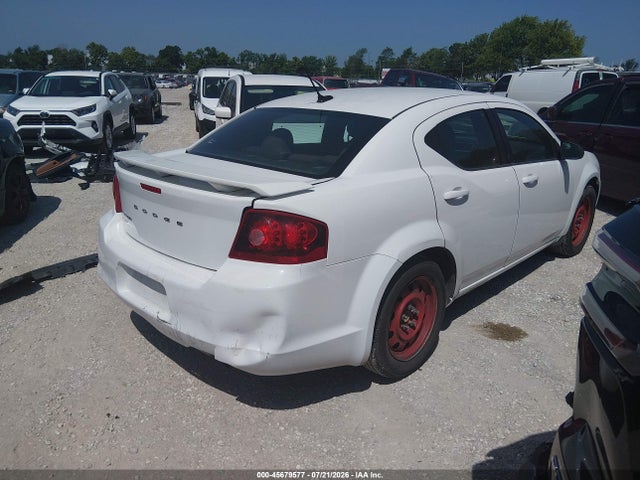 Aukcja sprzedaży 2013 Dodge Avenger Se, vin: 1C3CDZAB1DN627289, numer aukcji: 45679577
