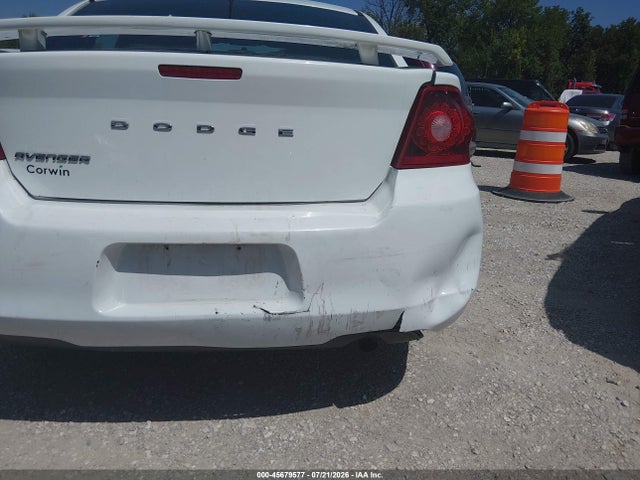 Aukcja sprzedaży 2013 Dodge Avenger Se, vin: 1C3CDZAB1DN627289, numer aukcji: 45679577