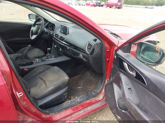 45679688 :رقم المزاد ، 3MZBM1V72FM145729 vin ، 2015 Mazda Mazda3 I Touring مزاد بيع