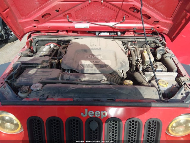 45679740 :رقم المزاد ، 1C4BJWDG4HL612678 vin ، 2017 Jeep Wrangler Unlimited Sport مزاد بيع