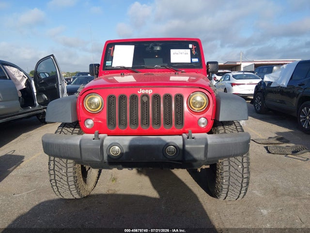 45679740 :رقم المزاد ، 1C4BJWDG4HL612678 vin ، 2017 Jeep Wrangler Unlimited Sport مزاد بيع