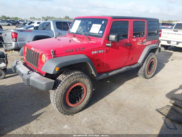 45679740 :رقم المزاد ، 1C4BJWDG4HL612678 vin ، 2017 Jeep Wrangler Unlimited Sport مزاد بيع