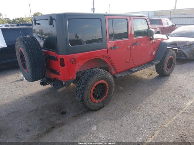 45679740 :رقم المزاد ، 1C4BJWDG4HL612678 vin ، 2017 Jeep Wrangler Unlimited Sport مزاد بيع