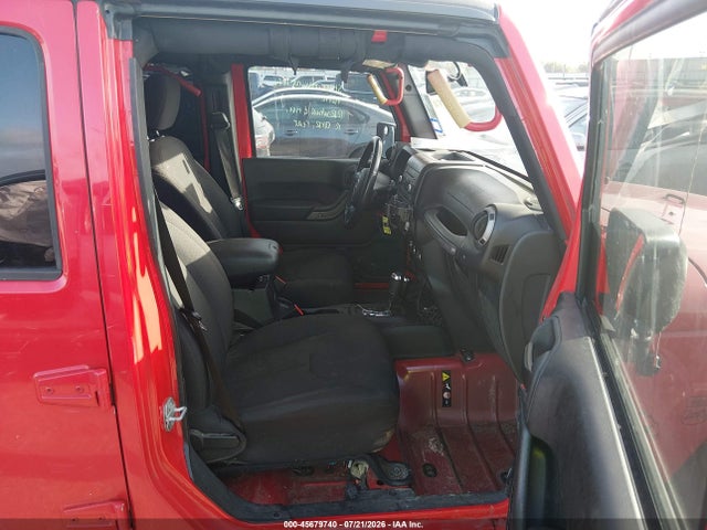 45679740 :رقم المزاد ، 1C4BJWDG4HL612678 vin ، 2017 Jeep Wrangler Unlimited Sport مزاد بيع