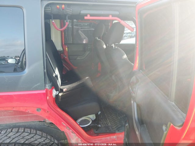 45679740 :رقم المزاد ، 1C4BJWDG4HL612678 vin ، 2017 Jeep Wrangler Unlimited Sport مزاد بيع