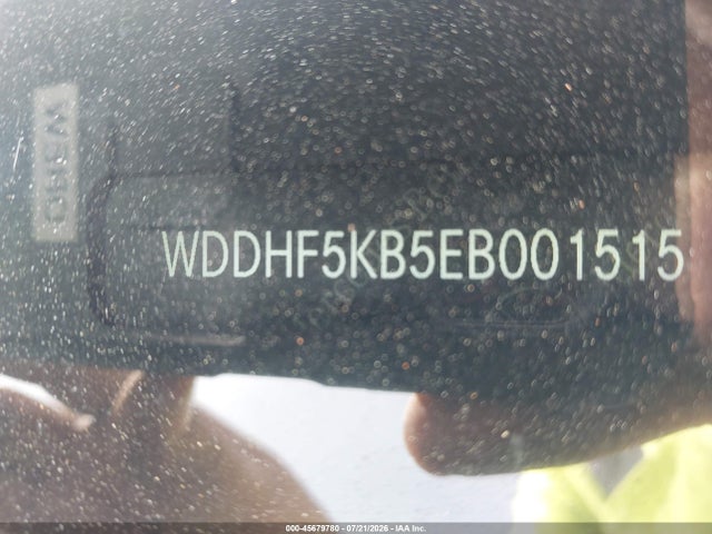2014 Mercedes-benz E 350 მანქანა იყიდება აუქციონზე, vin: WDDHF5KB5EB001515, აუქციონის ნომერი: 45679780