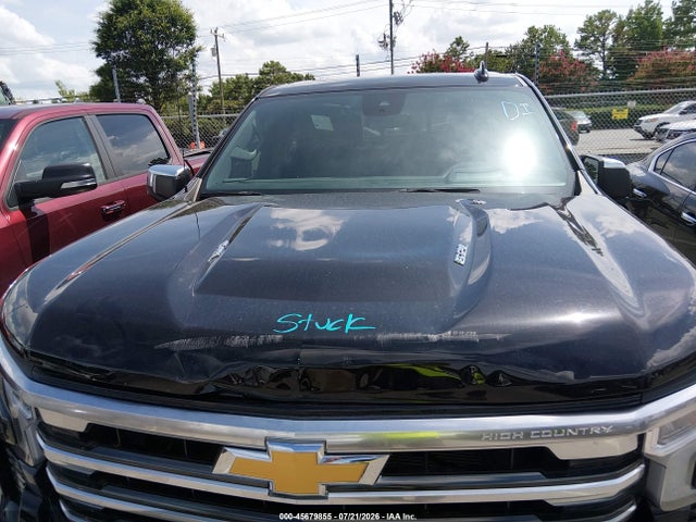 2025 Chevrolet Silverado 1500 4wd  Short Bed High Country მანქანა იყიდება აუქციონზე, vin: 1GCUKJEL4SZ178013, აუქციონის ნომერი: 45679855