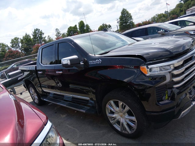 2025 Chevrolet Silverado 1500 4wd  Short Bed High Country მანქანა იყიდება აუქციონზე, vin: 1GCUKJEL4SZ178013, აუქციონის ნომერი: 45679855