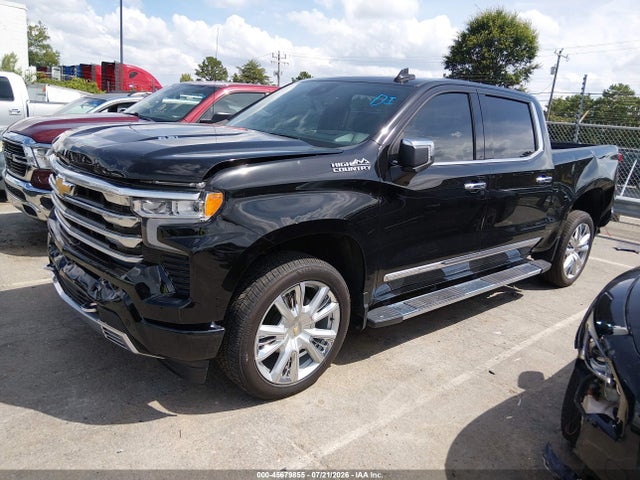 2025 Chevrolet Silverado 1500 4wd  Short Bed High Country მანქანა იყიდება აუქციონზე, vin: 1GCUKJEL4SZ178013, აუქციონის ნომერი: 45679855
